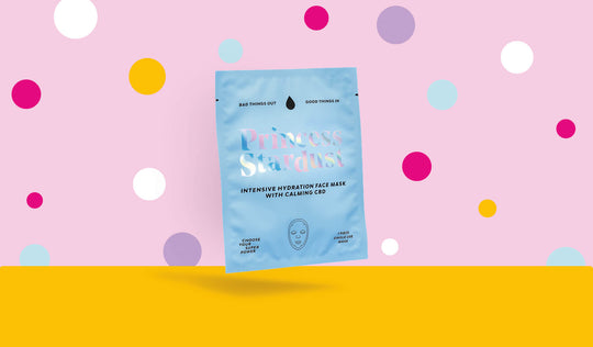 Princess Stardust Intensive Hydration Face Mask with Calming CBD 